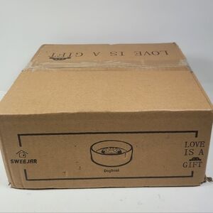Sweejar Dog Bowl Gift Box